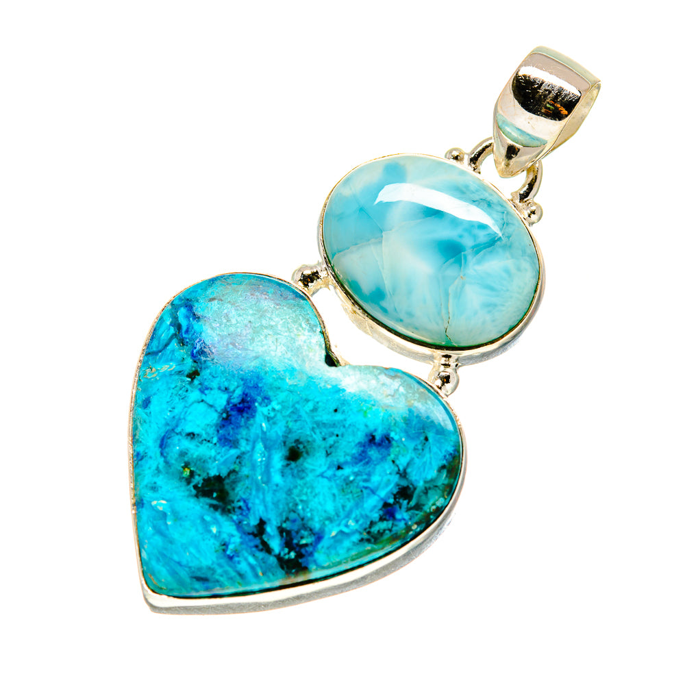 Shattuckite Pendants handcrafted by Anasilvercos - PD757405