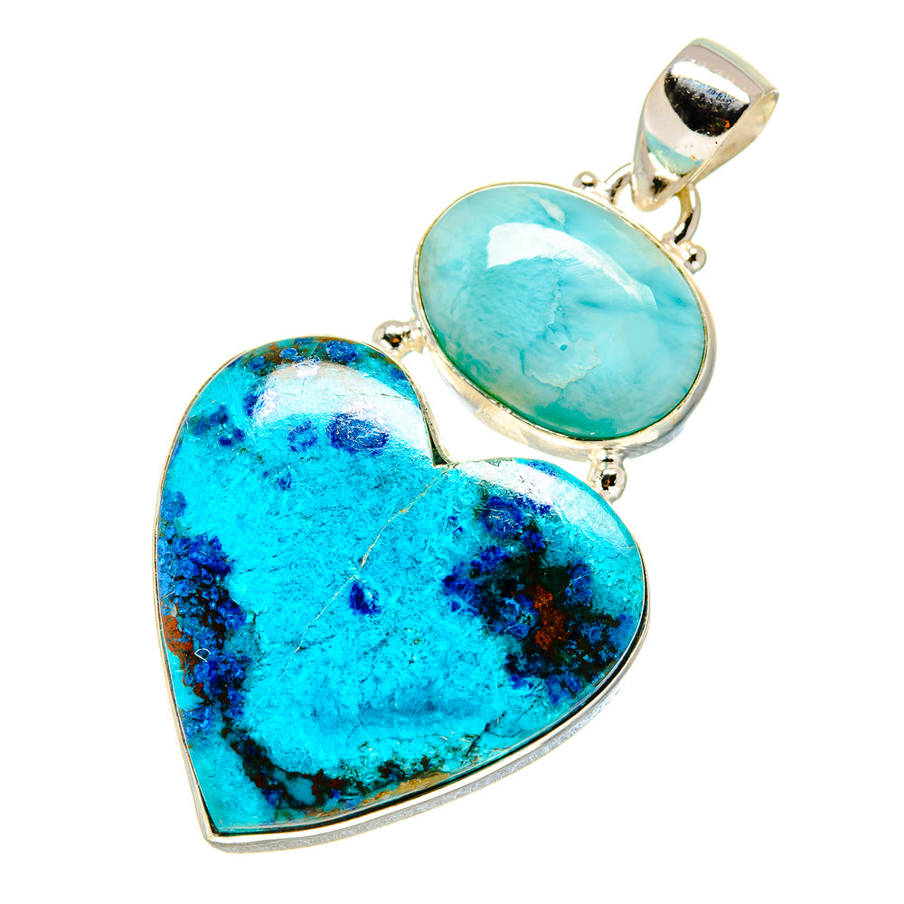 Shattuckite Pendants handcrafted by Anasilvercos - PD757409