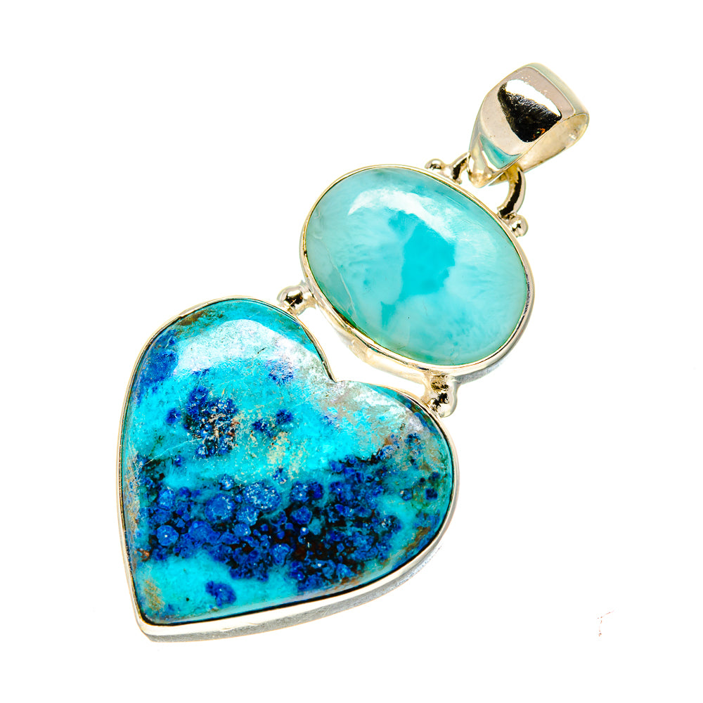 Shattuckite Pendants handcrafted by Anasilvercos - PD757411