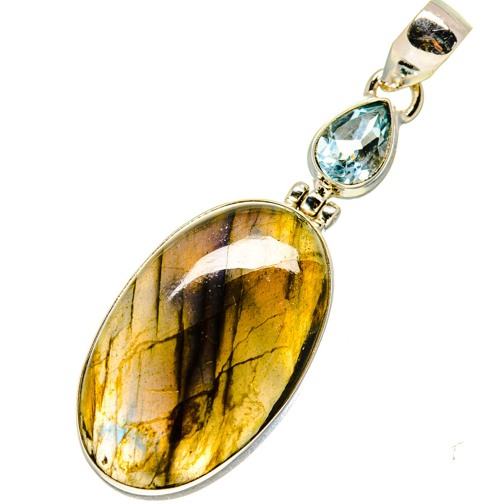 Labradorite Pendants handcrafted by Anasilvercos - PD757415