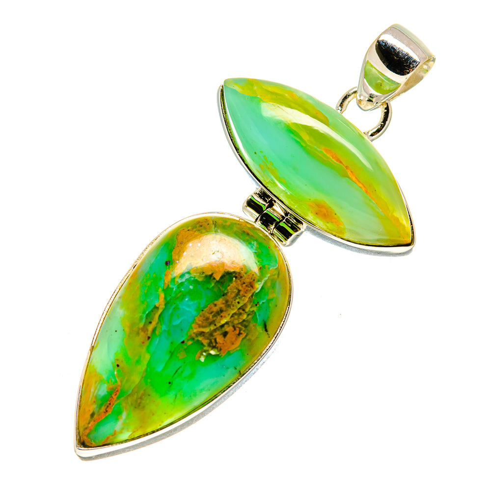 Peruvian Opal Pendants handcrafted by Anasilvercos - PD757432