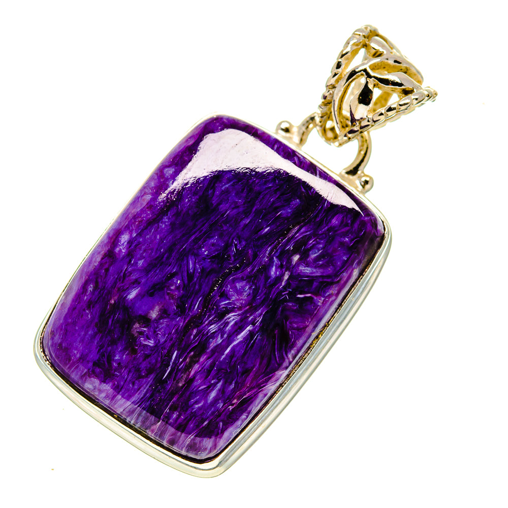 Charoite Pendants handcrafted by Anasilvercos - PD757442