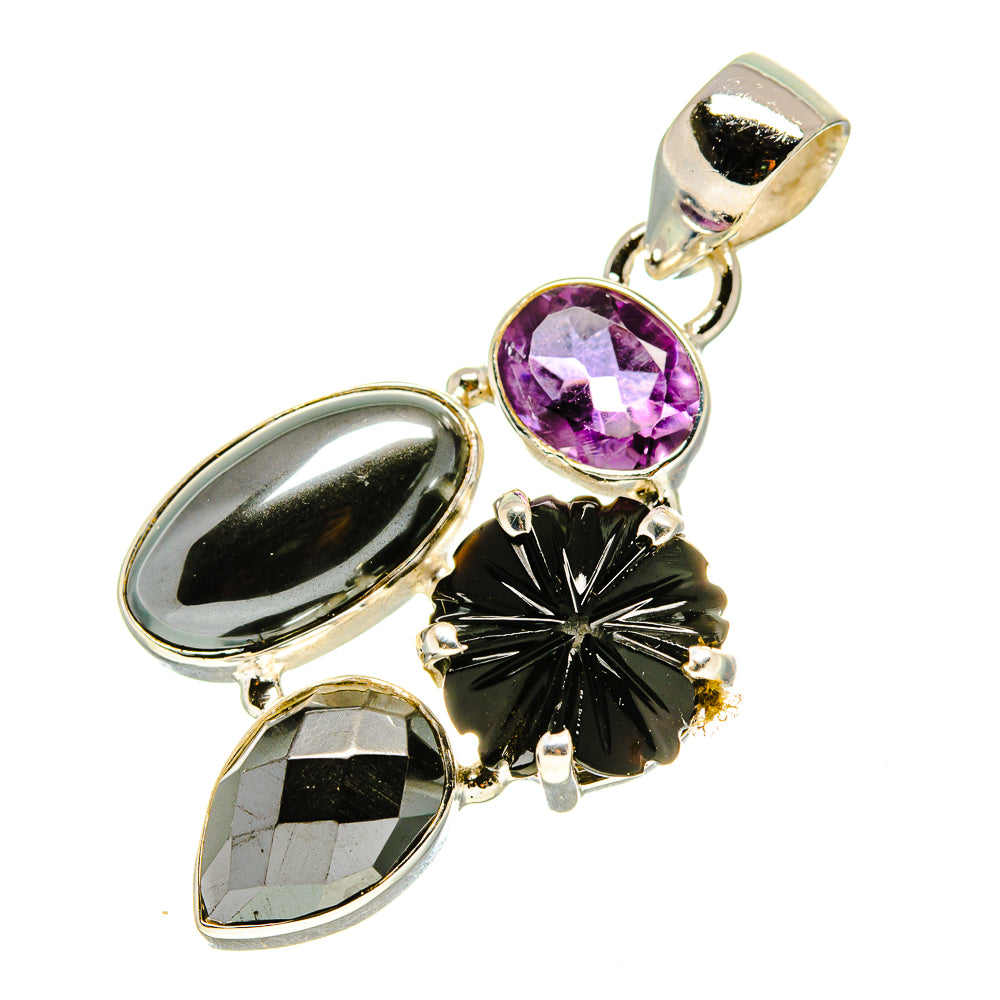 Hematite Pendants handcrafted by Anasilvercos - PD757453