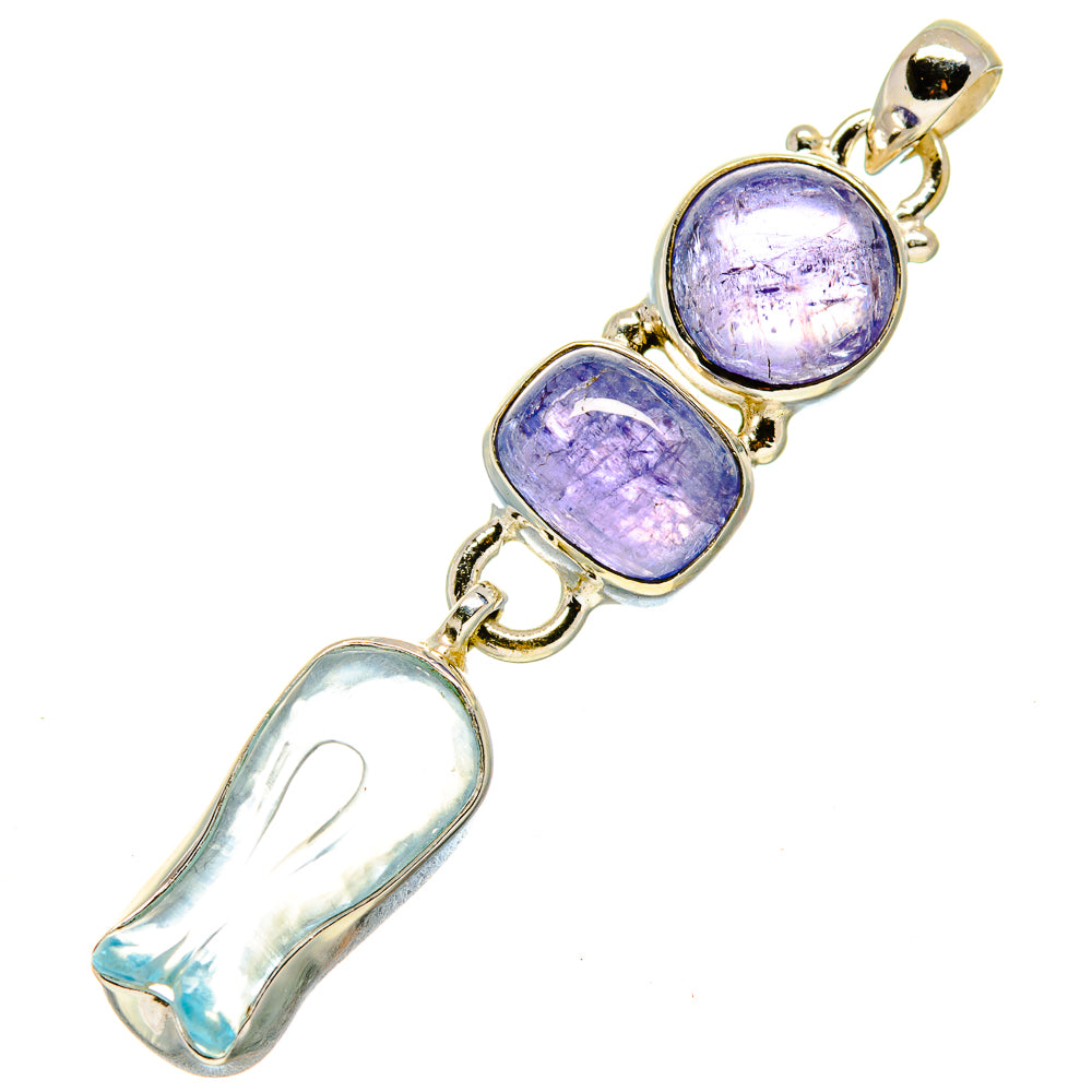 Aquamarine Pendants handcrafted by Anasilvercos - PD757468