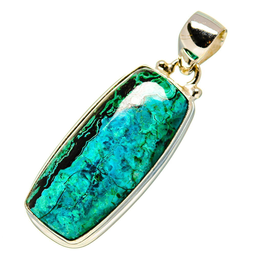 Chrysocolla Pendants handcrafted by Anasilvercos - PD757504