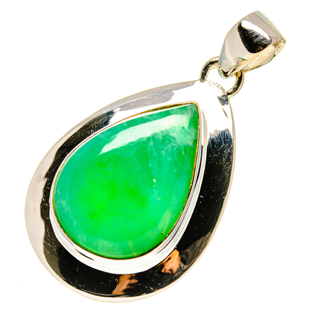 Chrysoprase Pendants handcrafted by Anasilvercos - PD757507