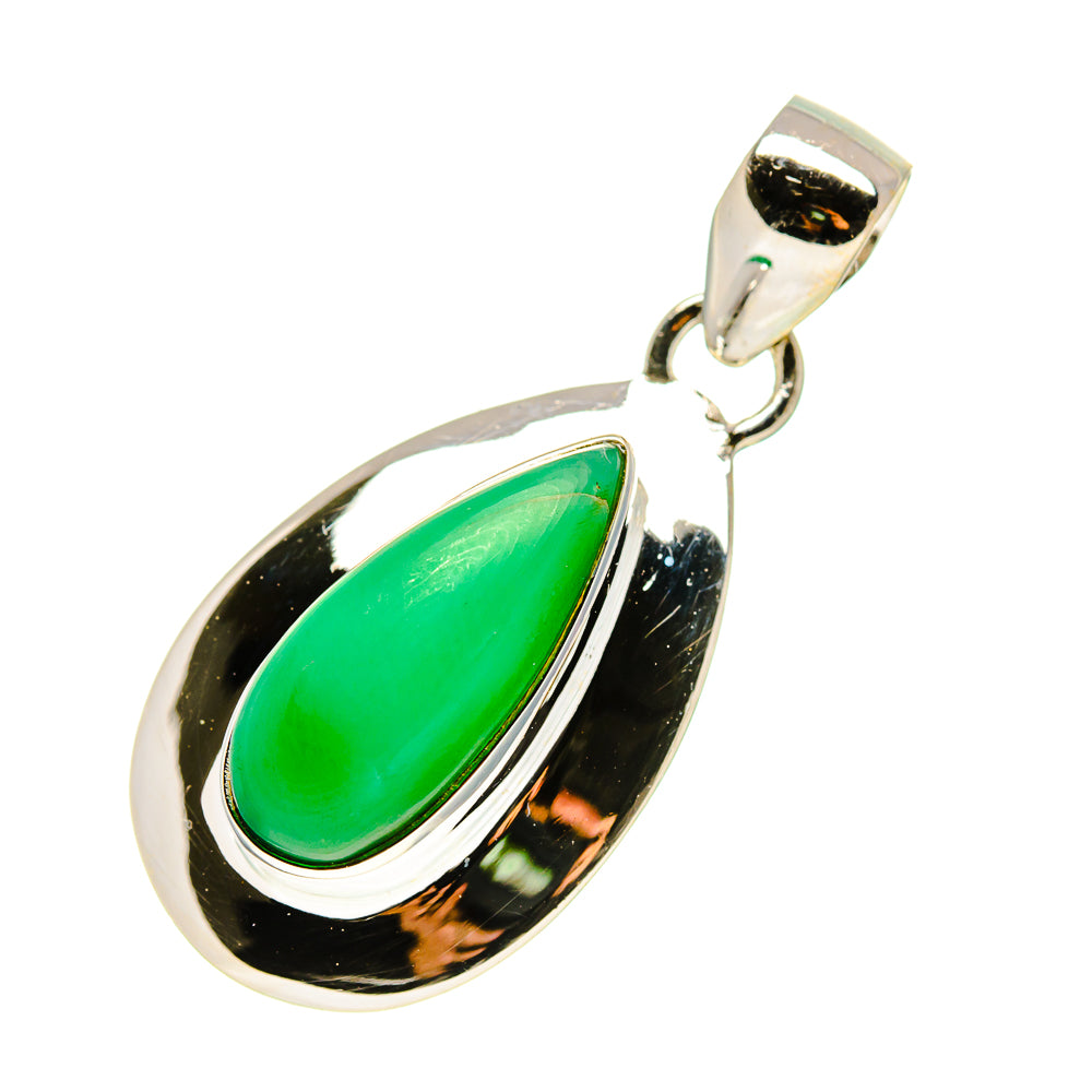 Chrysoprase Pendants handcrafted by Anasilvercos - PD757508