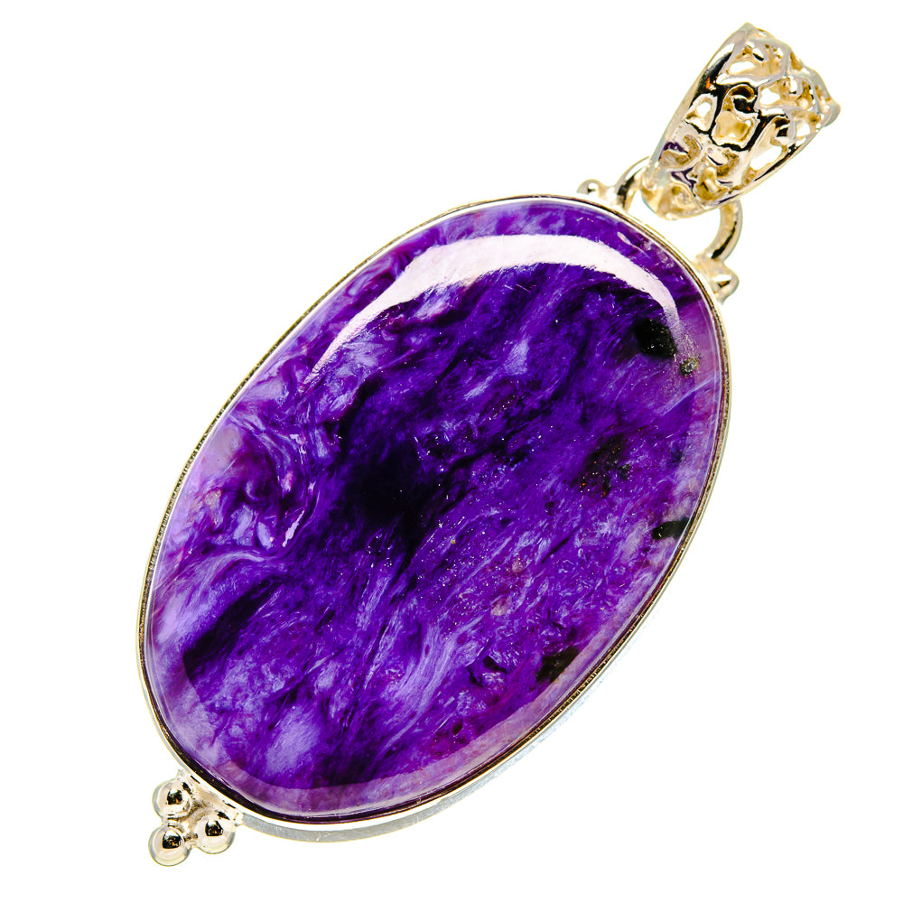 Charoite Pendants handcrafted by Anasilvercos - PD757526