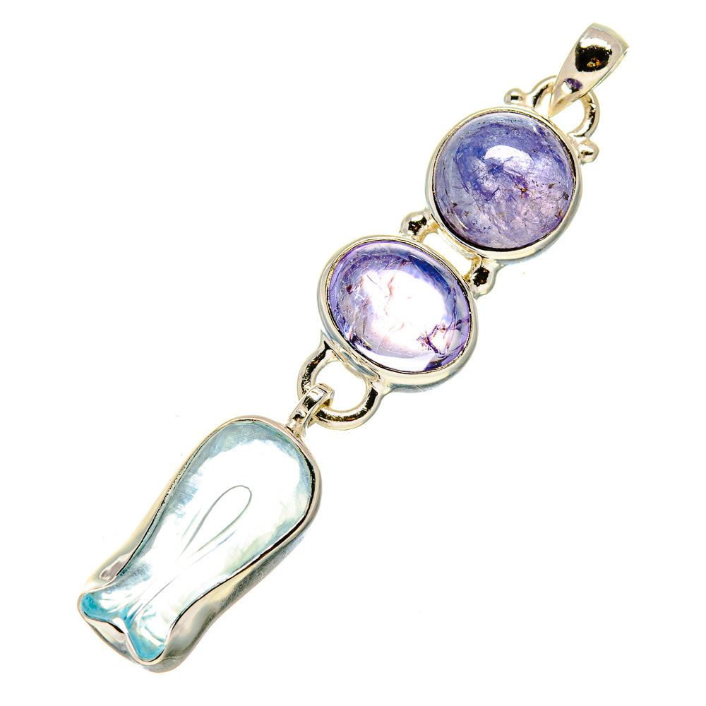 Aquamarine Pendants handcrafted by Anasilvercos - PD757531