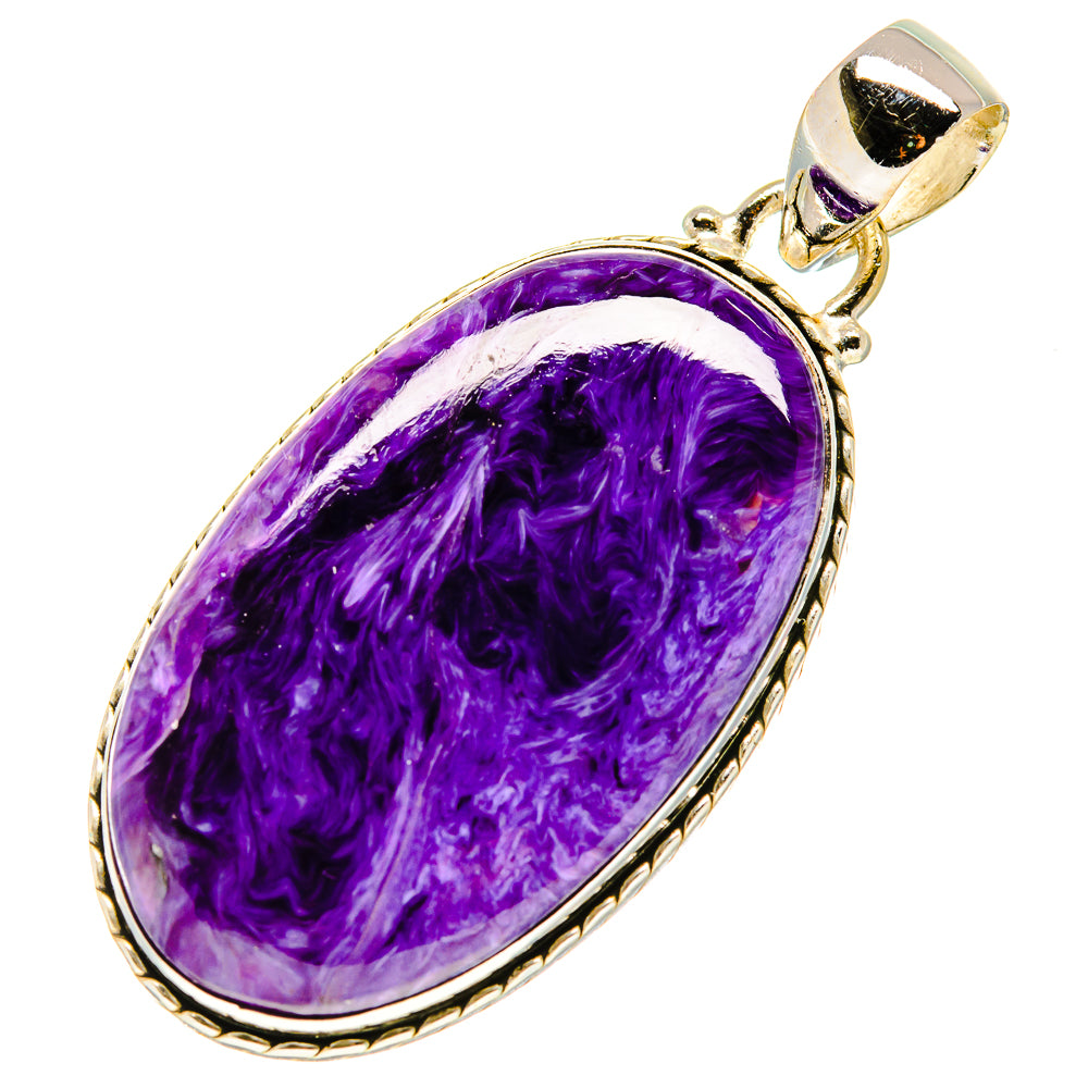 Charoite Pendants handcrafted by Anasilvercos - PD757540