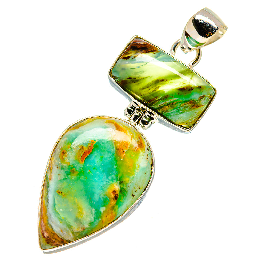 Peruvian Opal Pendants handcrafted by Anasilvercos - PD757541