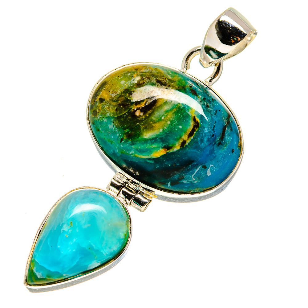 Peruvian Opal Pendants handcrafted by Anasilvercos - PD757548