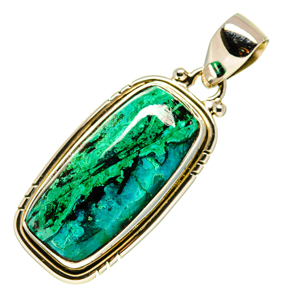 Chrysocolla Pendants handcrafted by Anasilvercos - PD757556