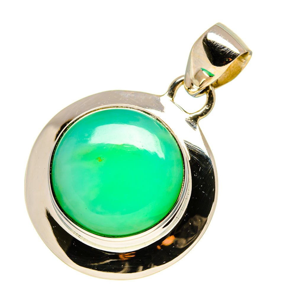 Chrysoprase Pendants handcrafted by Anasilvercos - PD757557