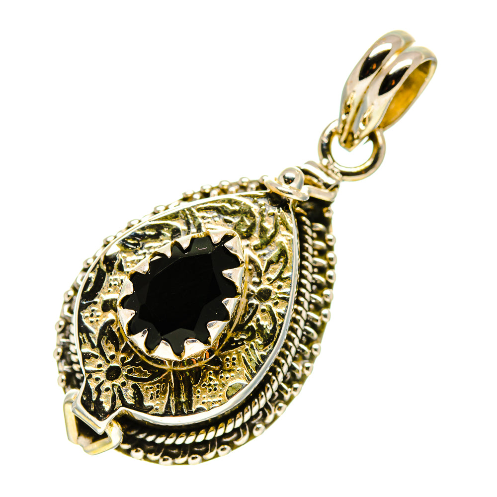 Black Onyx Pendants handcrafted by Anasilvercos - PD757576
