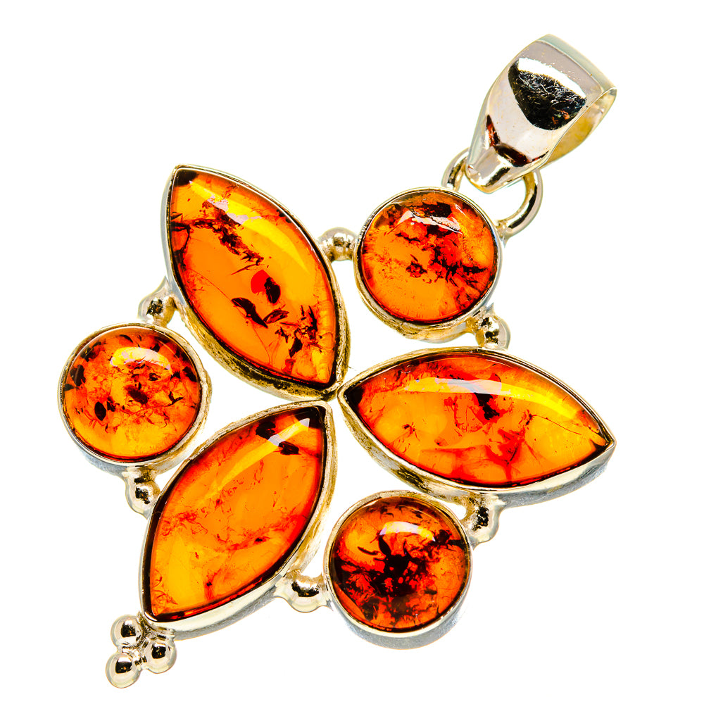 Baltic Amber Pendants handcrafted by Anasilvercos - PD757585