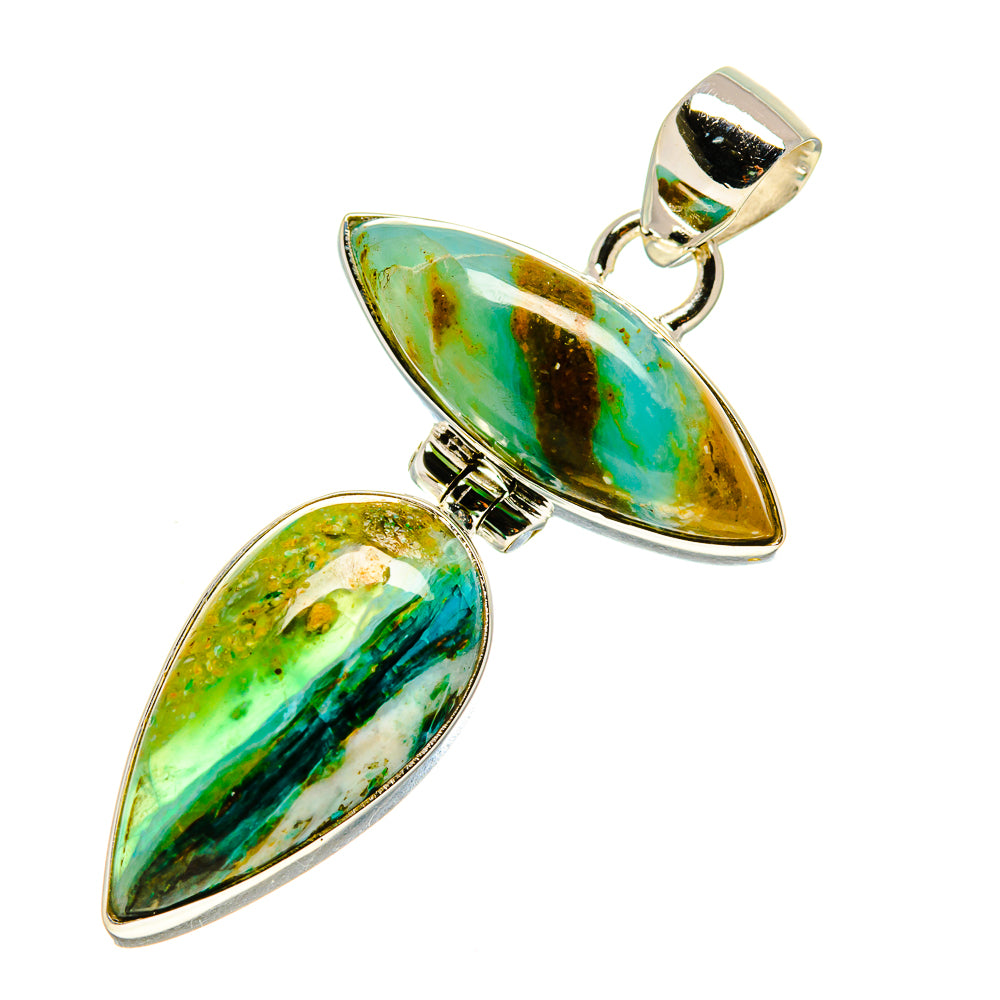 Peruvian Opal Pendants handcrafted by Anasilvercos - PD757598