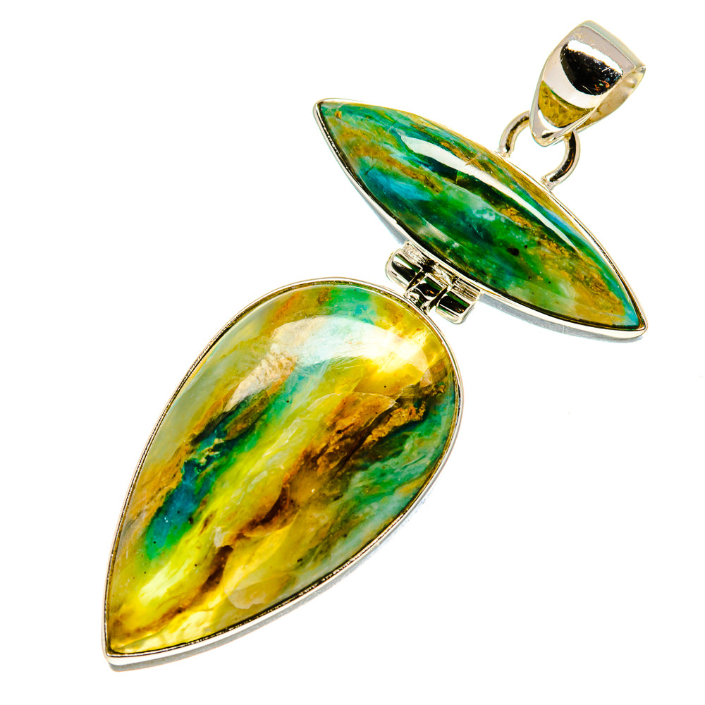 Peruvian Opal Pendants handcrafted by Anasilvercos - PD757607