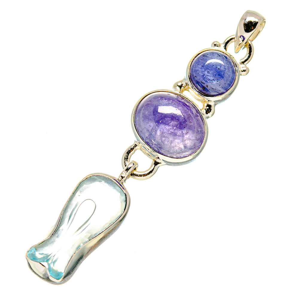 Aquamarine Pendants handcrafted by Anasilvercos - PD757613