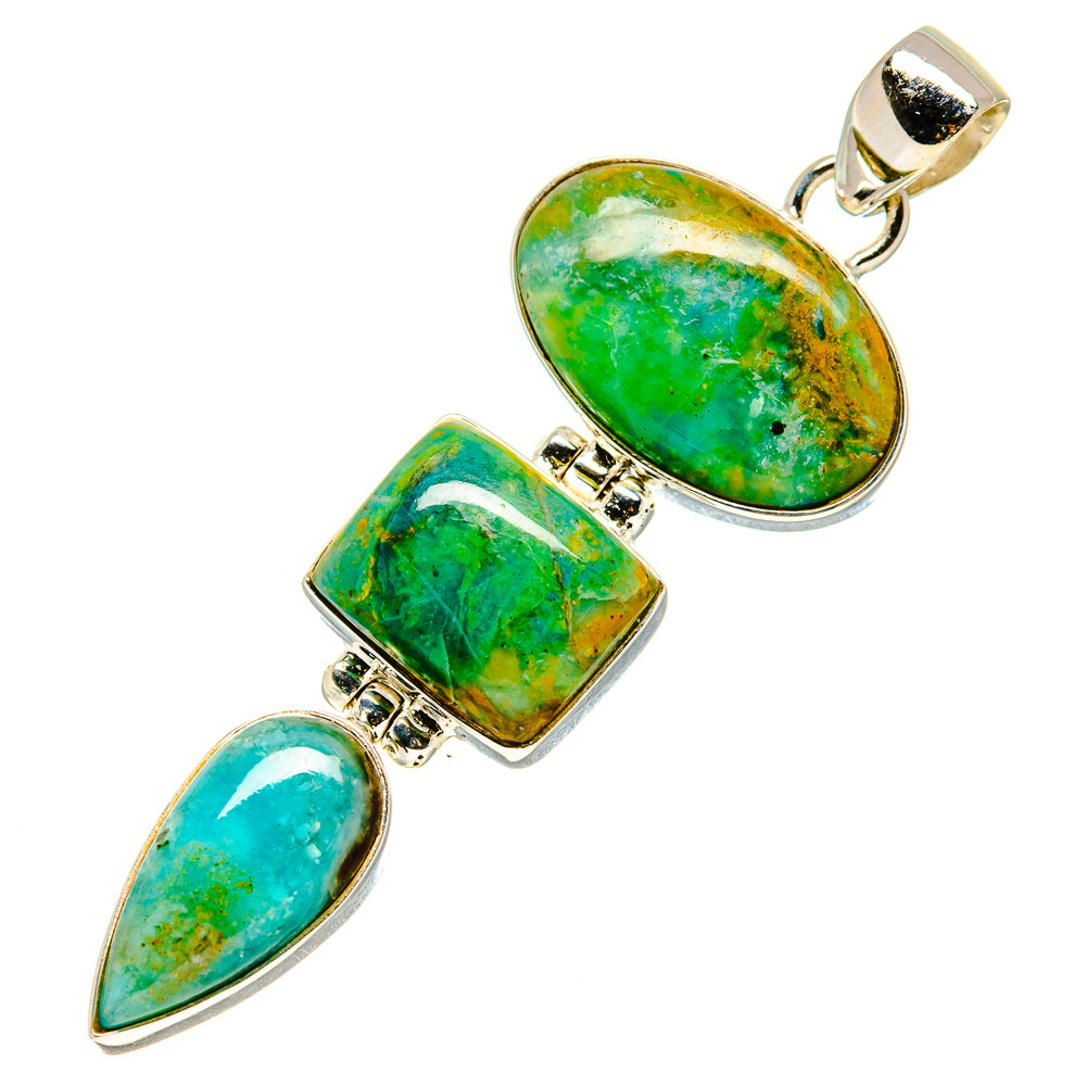 Peruvian Opal Pendants handcrafted by Anasilvercos - PD757614
