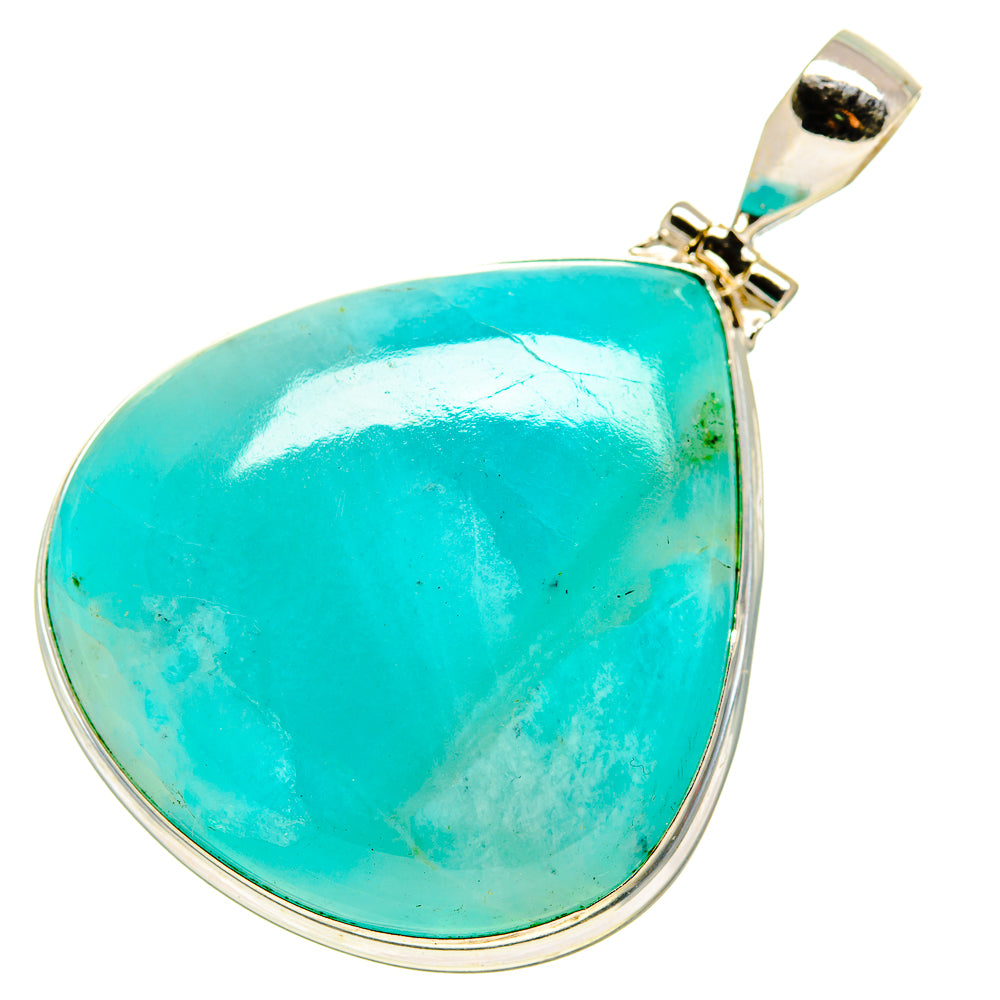 Peruvian Amazonite Pendants handcrafted by Anasilvercos - PD757617