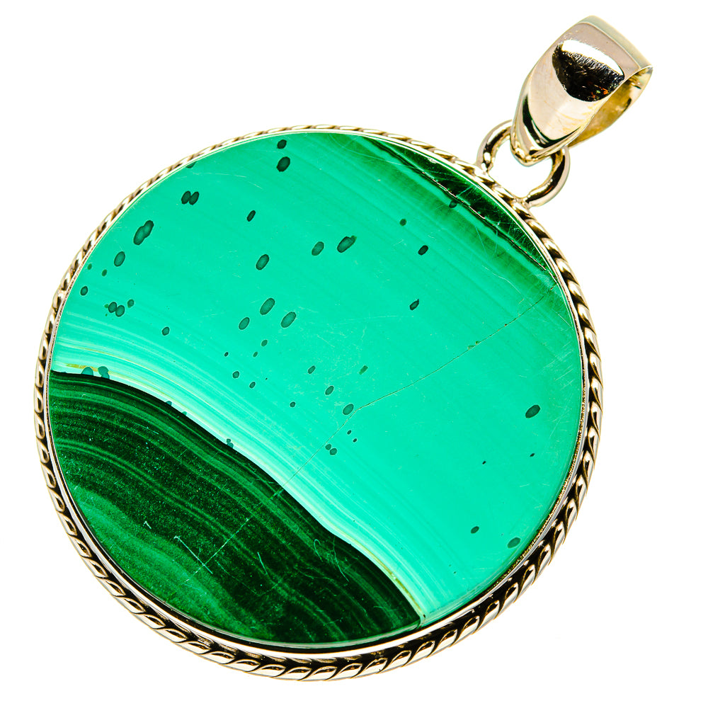 Malachite Pendants handcrafted by Anasilvercos - PD757619