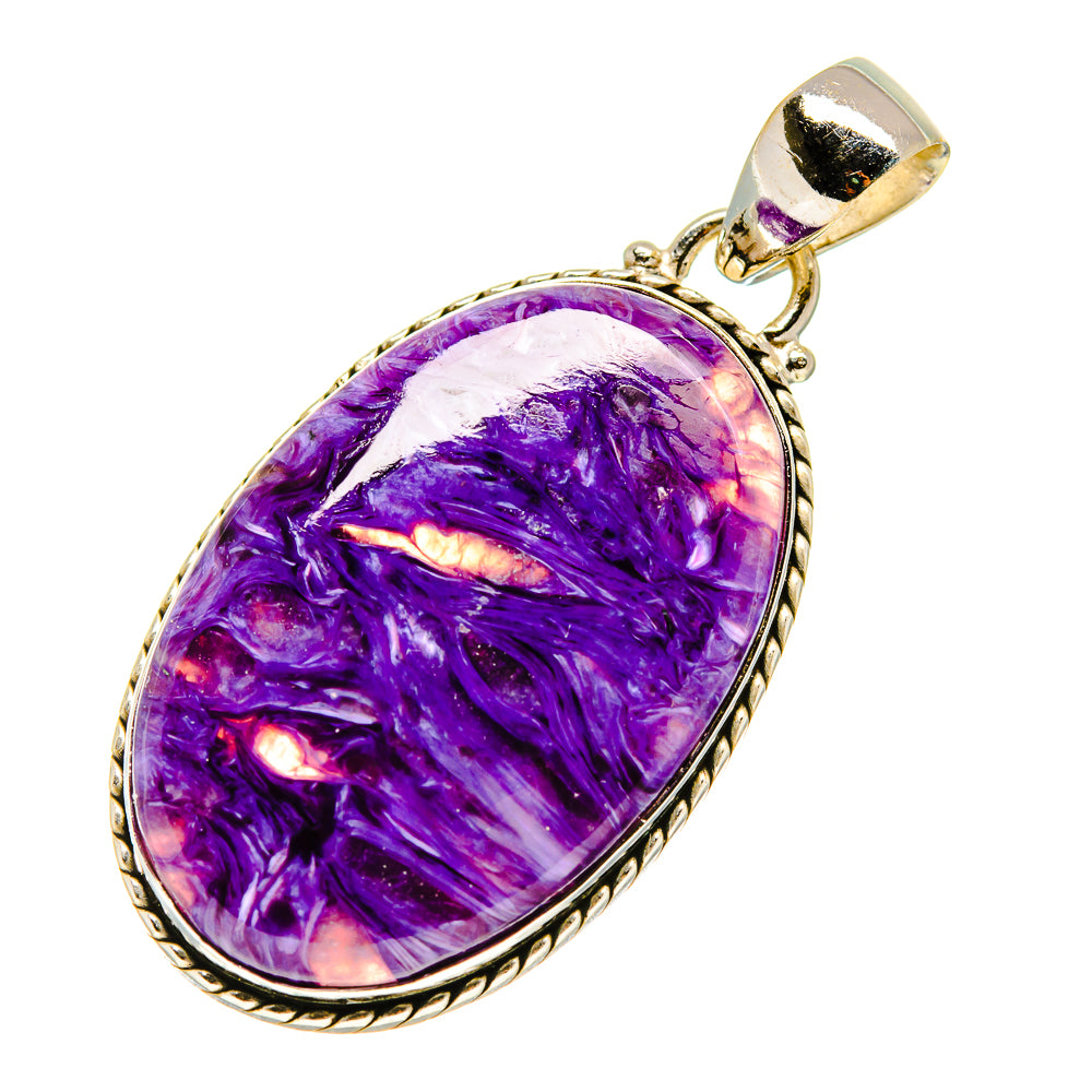 Charoite Pendants handcrafted by Anasilvercos - PD757624