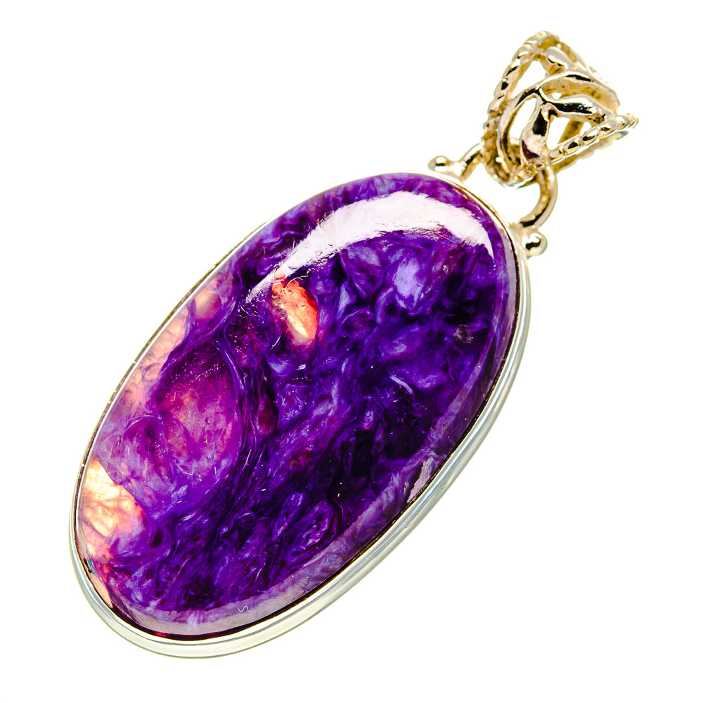 Charoite Pendants handcrafted by Anasilvercos - PD757626