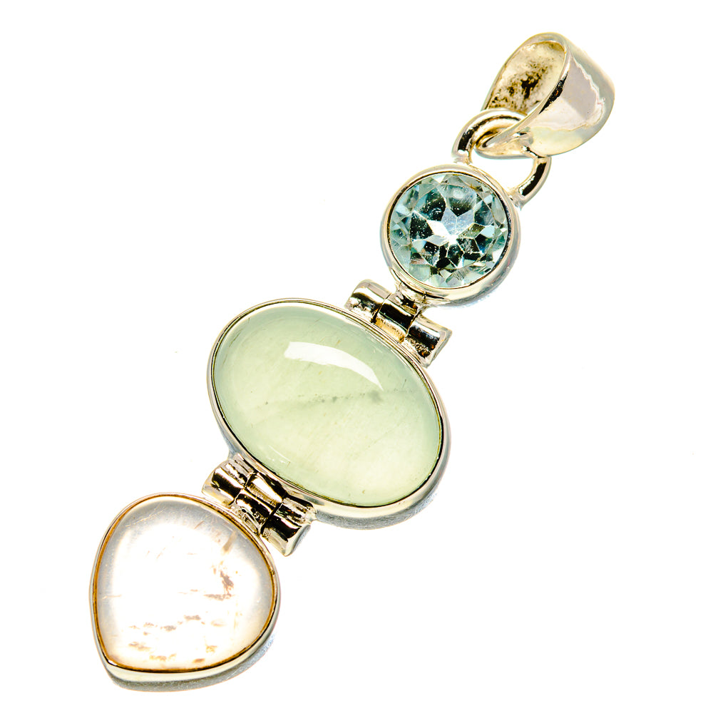 Prehnite Pendants handcrafted by Anasilvercos - PD757629