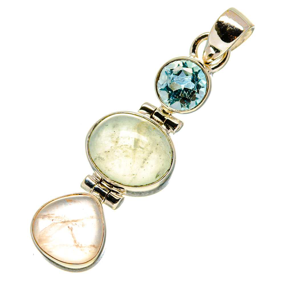 Prehnite Pendants handcrafted by Anasilvercos - PD757631