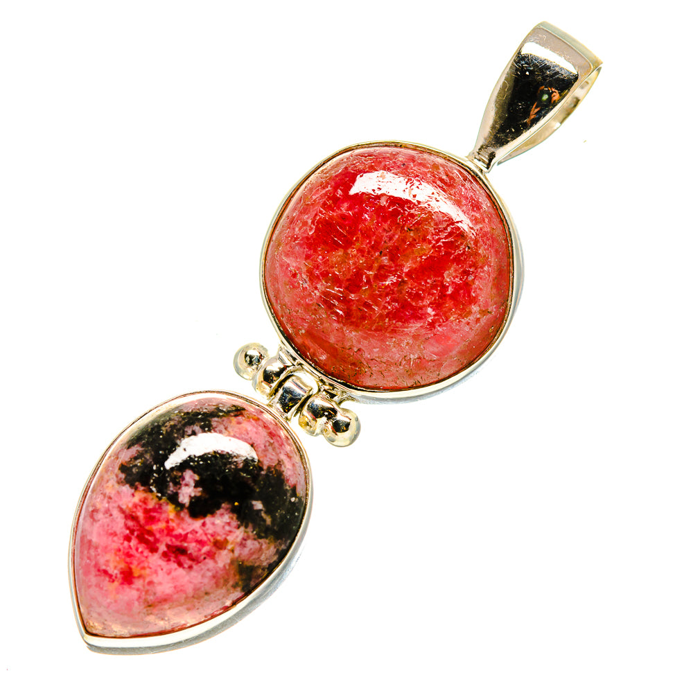 Rhodonite Pendants handcrafted by Anasilvercos - PD757646