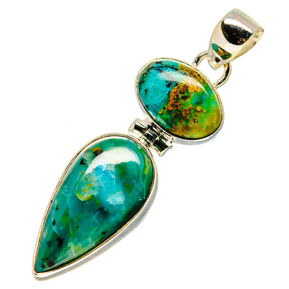 Peruvian Opal Pendants handcrafted by Anasilvercos - PD757694