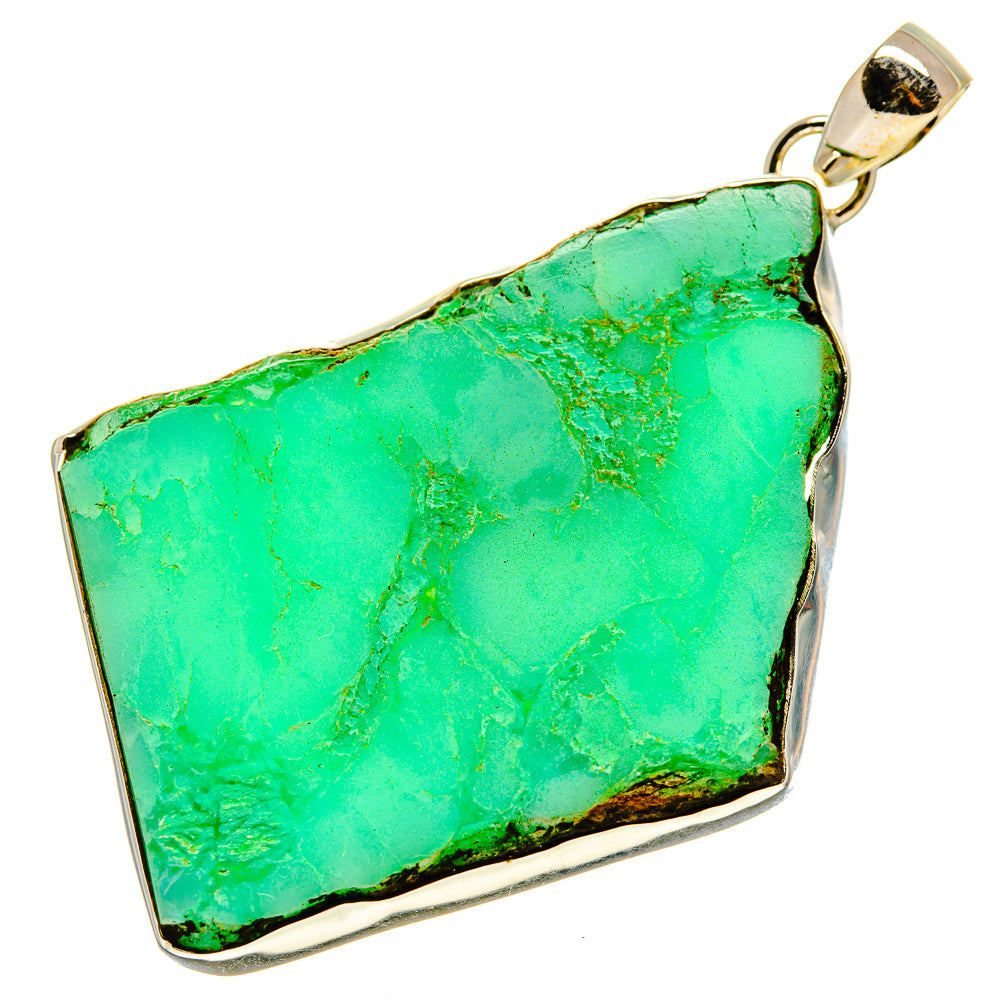 Chrysoprase Pendants handcrafted by Anasilvercos - PD757712