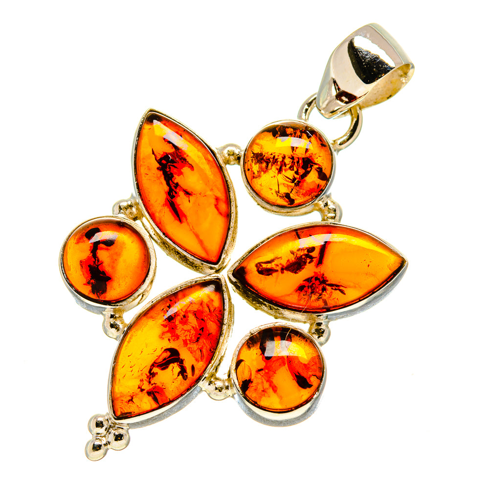 Baltic Amber Pendants handcrafted by Anasilvercos - PD757728