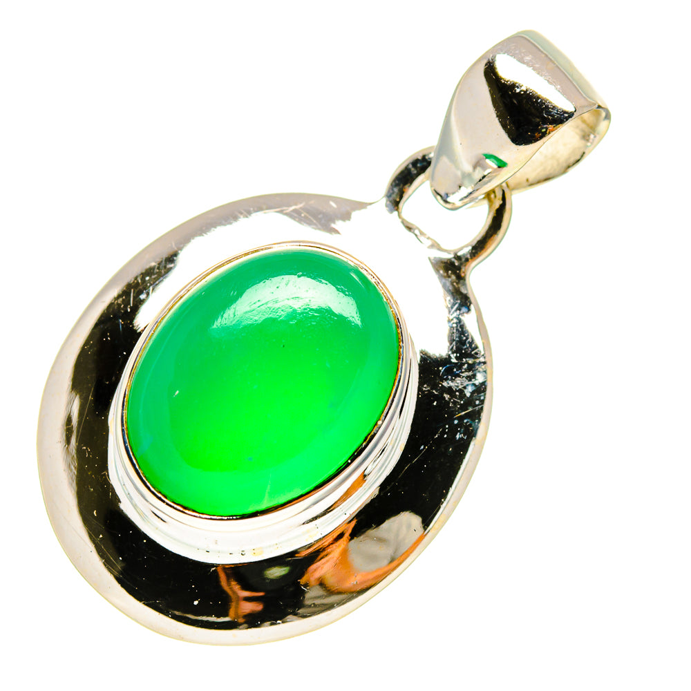 Chrysoprase Pendants handcrafted by Anasilvercos - PD757785