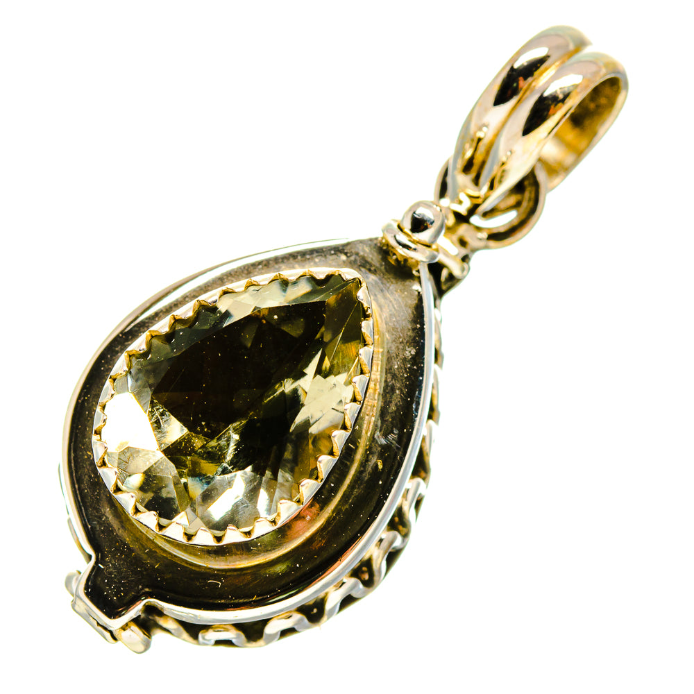 Green Amethyst Pendants handcrafted by Anasilvercos - PD757789
