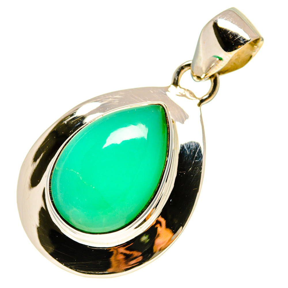 Chrysoprase Pendants handcrafted by Anasilvercos - PD757795
