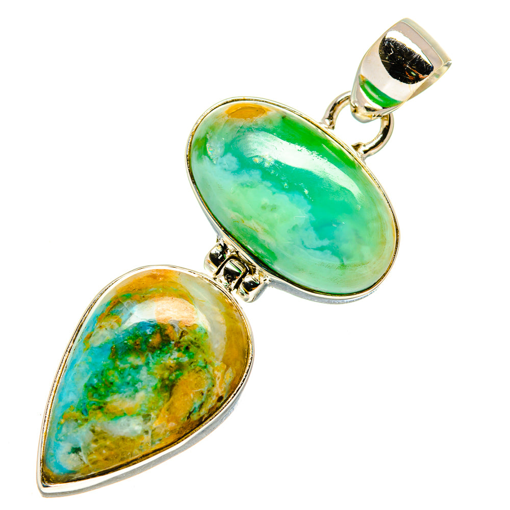 Peruvian Opal Pendants handcrafted by Anasilvercos - PD757821