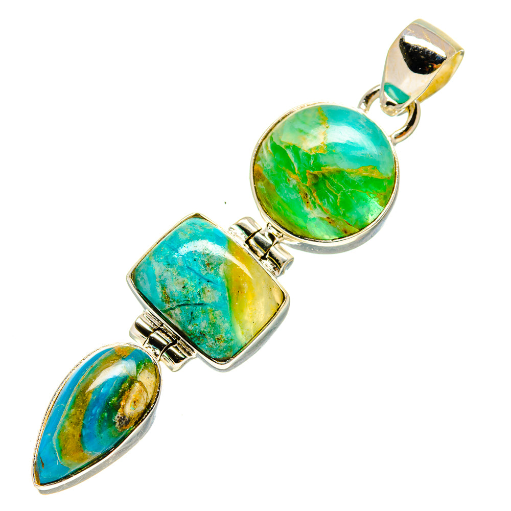 Peruvian Opal Pendants handcrafted by Anasilvercos - PD757822