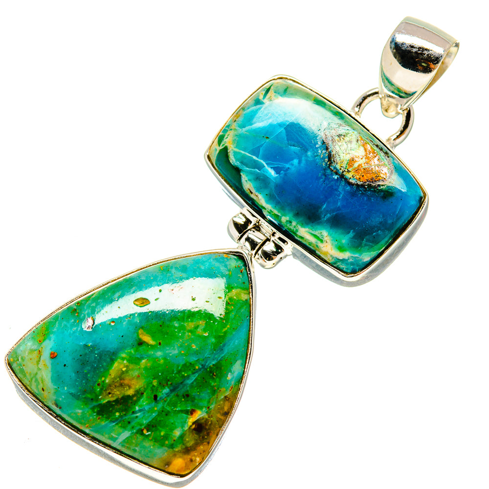 Peruvian Opal Pendants handcrafted by Anasilvercos - PD757823