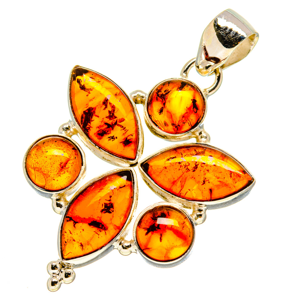 Baltic Amber Pendants handcrafted by Anasilvercos - PD757833