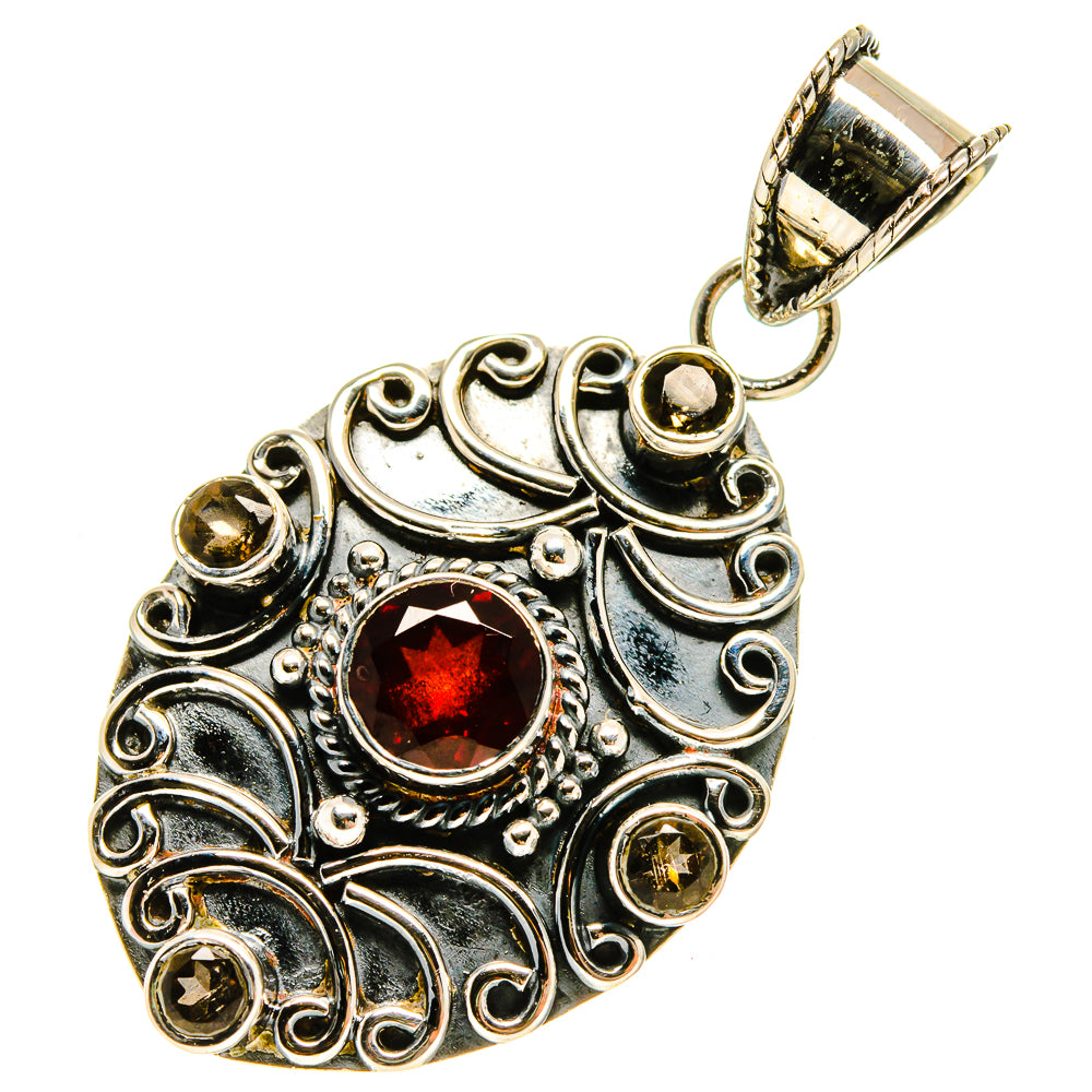 Garnet Pendants handcrafted by Anasilvercos - PD757838