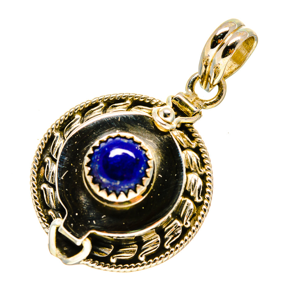 Lapis Lazuli Pendants handcrafted by Anasilvercos - PD757844