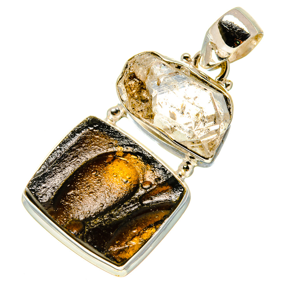 Tektite Pendants handcrafted by Anasilvercos - PD757852