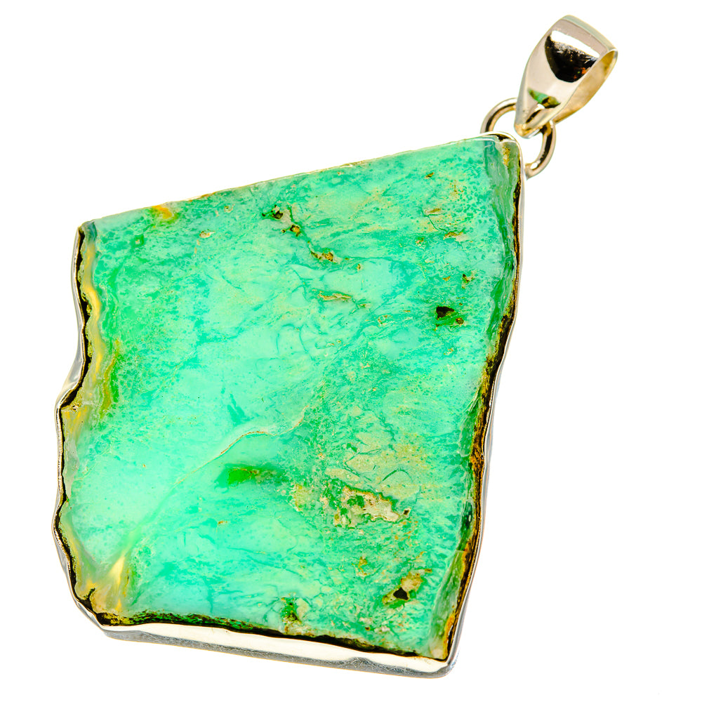 Chrysoprase Pendants handcrafted by Anasilvercos - PD757857
