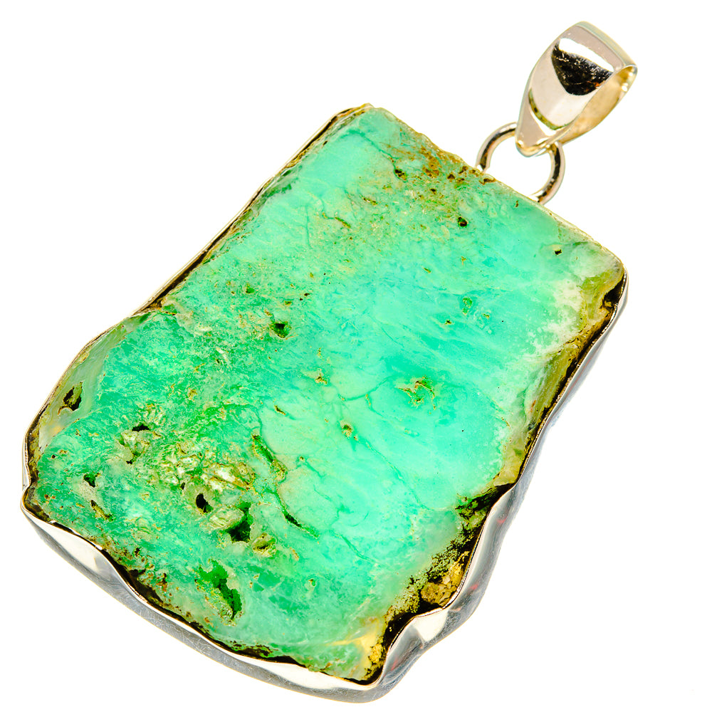 Chrysoprase Pendants handcrafted by Anasilvercos - PD757858