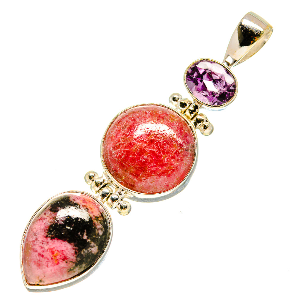 Rhodonite Pendants handcrafted by Anasilvercos - PD757861