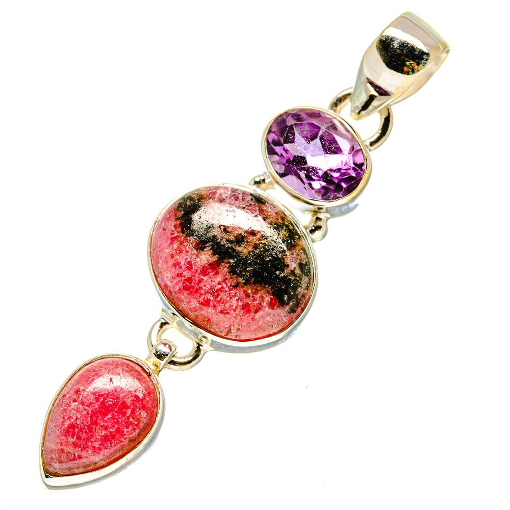 Rhodonite Pendants handcrafted by Anasilvercos - PD757862