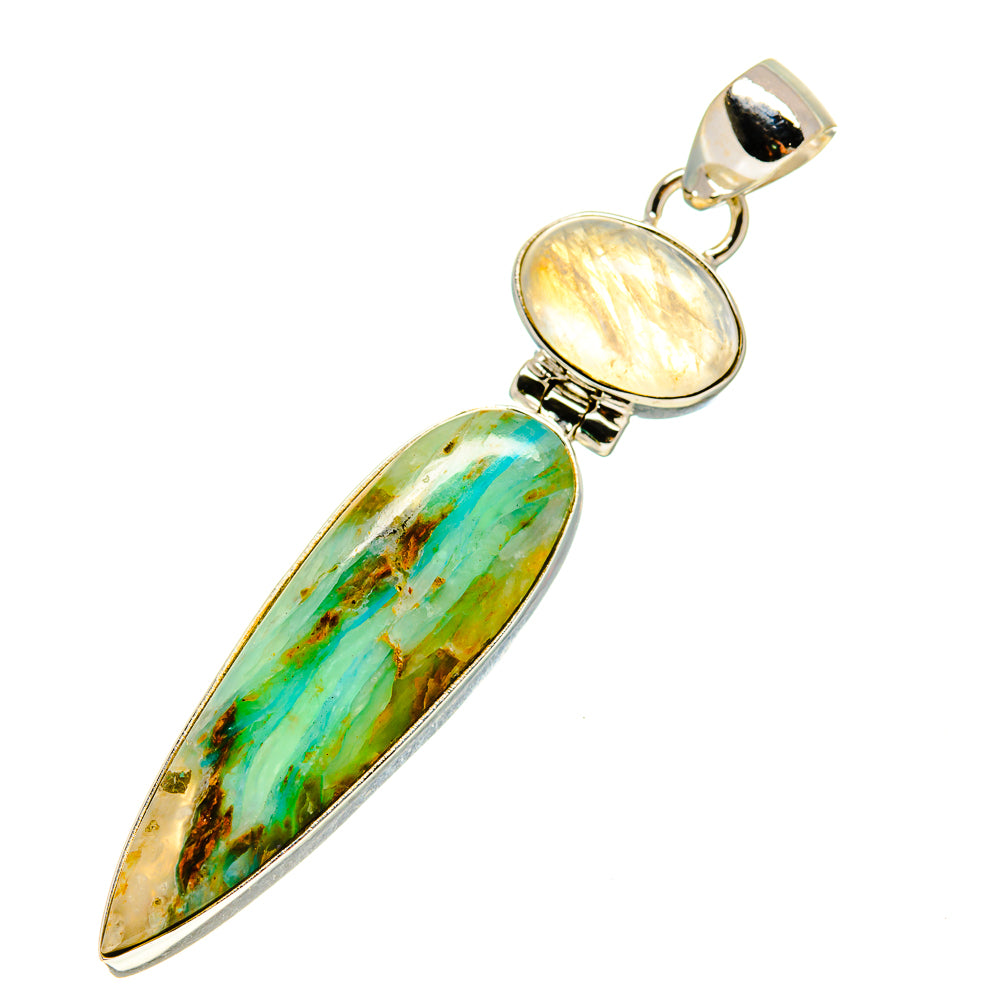 Peruvian Opal Pendants handcrafted by Anasilvercos - PD757865