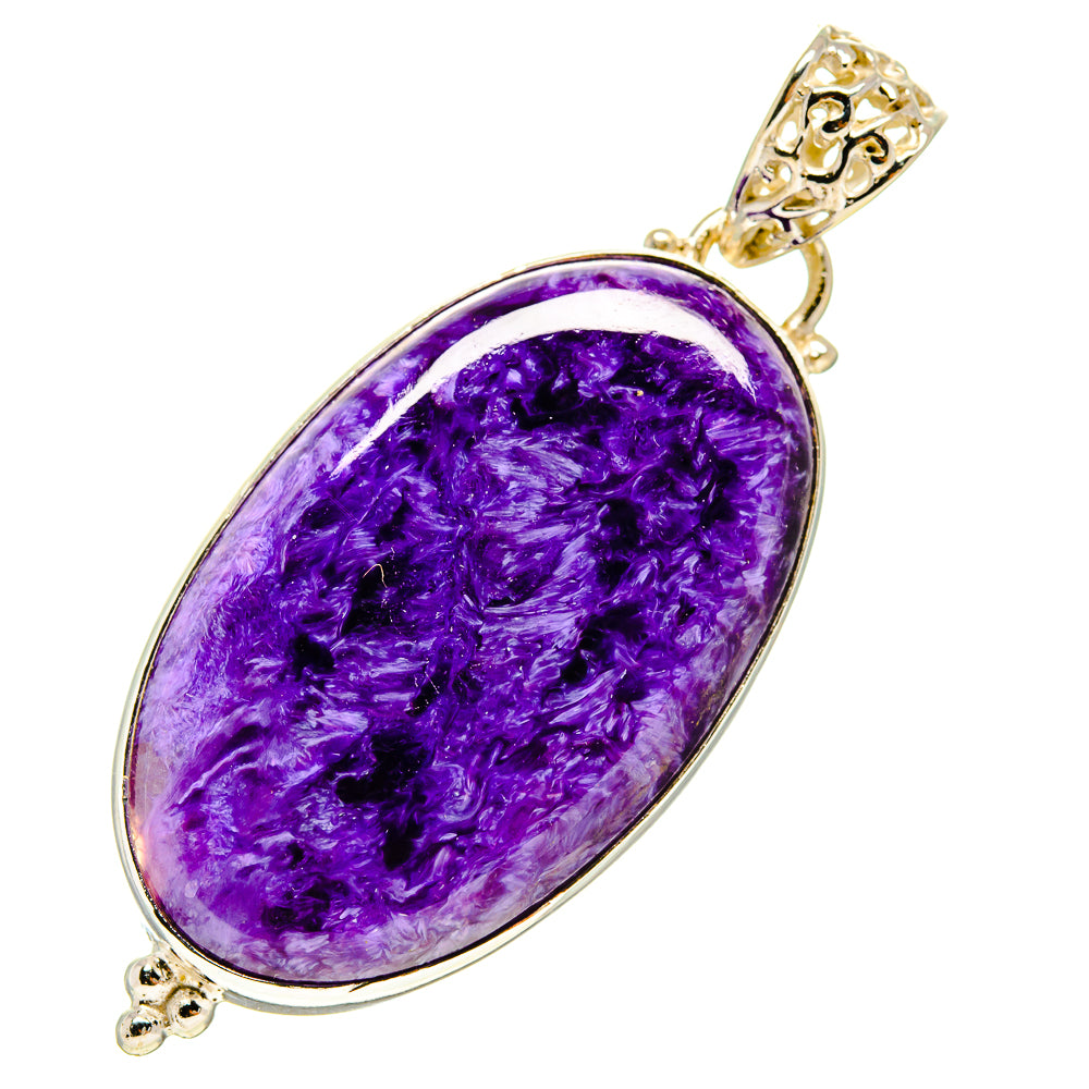 Charoite Pendants handcrafted by Anasilvercos - PD757882